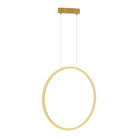 Lampa wisząca LED SATURNO 28W 4000K złoty 50cm IP44 – ML8855