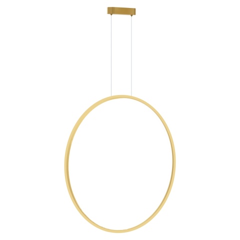Lampa wisząca LED SATURNO 46W 4000K złoty 80cm IP44 – ML8857