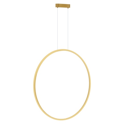 Lampa wisząca LED SATURNO 46W 4000K złoty 80cm IP44 – ML8857