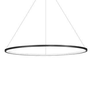 Lampa wisząca LED SATURNO 57W 4000K czarny 100cm IP44 MiLAGRO