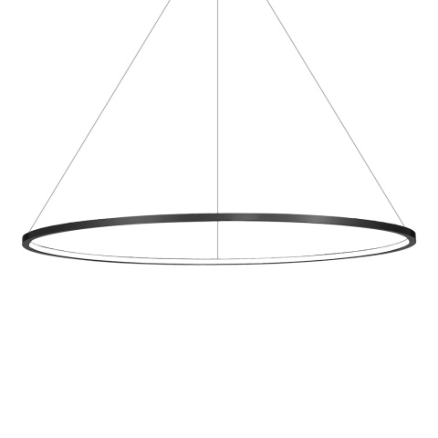 Lampa wisząca LED SATURNO 57W 4000K czarny 100cm IP44 – ML8862