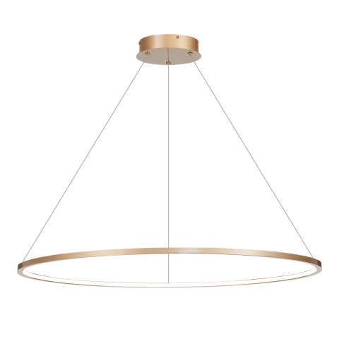 Lampa wisząca LED SATURNO 57W 4000K złoty 100cm IP44 – ML8863