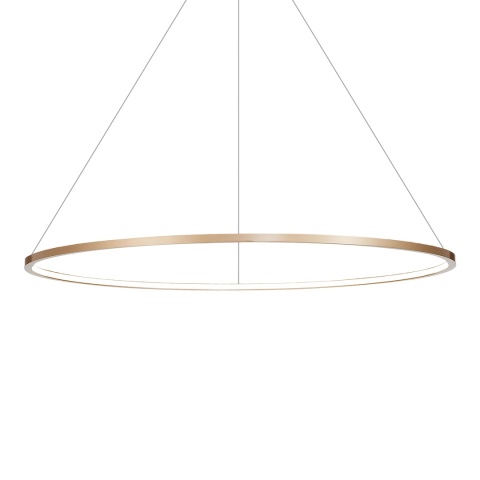 Lampa wisząca LED SATURNO 57W 4000K złoty 100cm IP44 – ML8863
