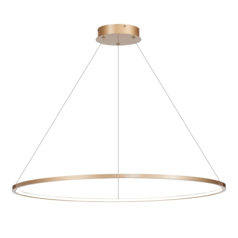 Lampa wisząca LED SATURNO 57W 4000K złoty 100cm IP44 – ML8863
