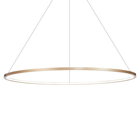 Lampa wisząca LED SATURNO 65W 4000K złoty 120cm IP44 – ML8865