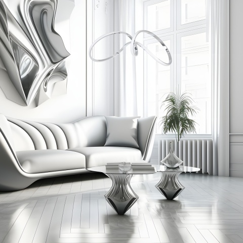 Lampa wisząca LED TESORO 48W 4000K chrom – ML7952