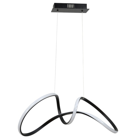 Lampa wisząca LED TESORO 48W 4000K czarny – ML7951