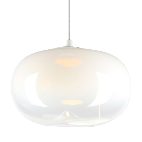 Lampa wisząca VASO 1 - zwis 4W LED 3000K biała 18 cm Milagro