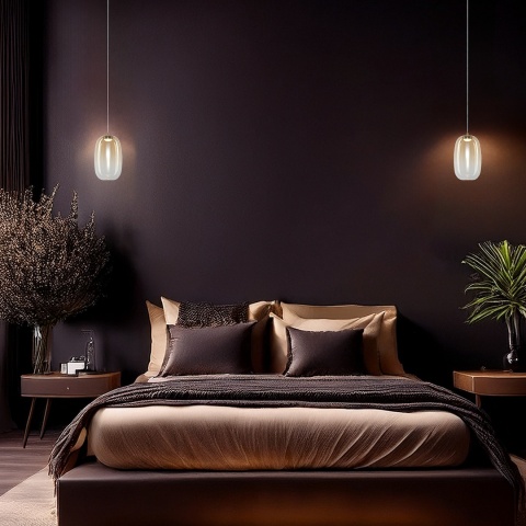Lampa wisząca LED VASO AMBER 3 4W 3000K złoty – ML1405