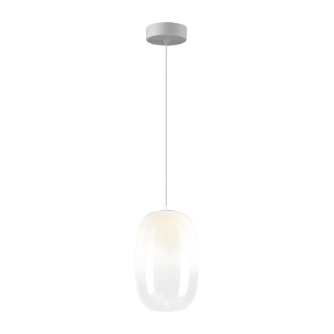 Lampa wisząca VASO 3 - zwis 4W LED 3000K biała 13 cm Milagro