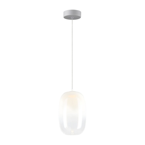 Lampa wisząca VASO 3 - zwis 4W LED 3000K biała 13 cm Milagro