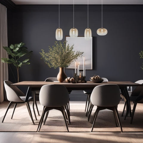 Lampa wisząca VASO AMBER - zwis 15W LED 3000K złota 89 cm Milagro