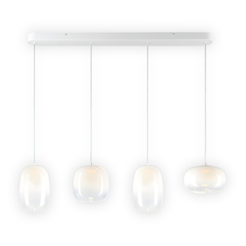 Lampa wisząca VASO - zwis 15W LED 3000K biała 89 cm Milagro