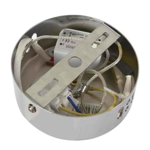 Lampa wisząca VENUS 1x5W - zwis 5W LED 4000K chromowana 12 cm Milagro