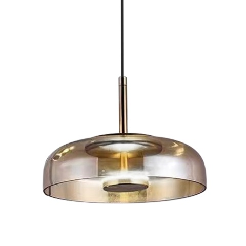 Lampa wisząca LED VETRO AMBER 6W 4000K bursztynowy – ML1045