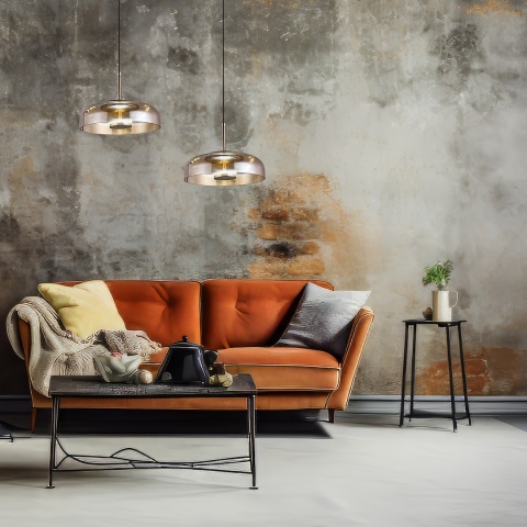 Lampa wisząca LED VETRO AMBER 6W 4000K bursztynowy – ML1045