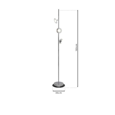 LAMPA STOJĄCA ELLIPSE 15W LED