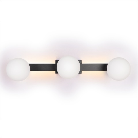 Lampa Sufitowa Magnet 9W+3xG9 3000/4000K Czarny