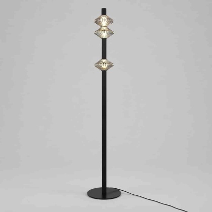 Lampa podłogowa PADRE LED 19W 3000K czarna