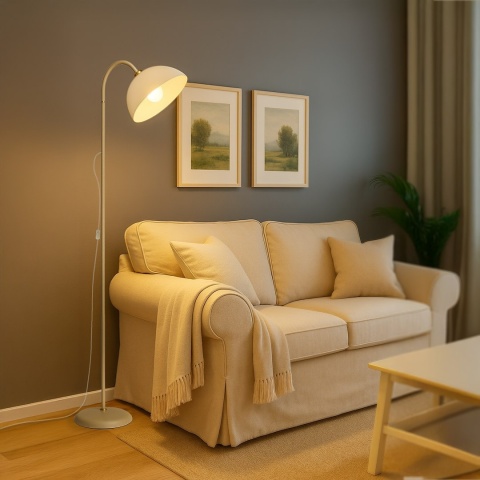 Lampa podłogowa ZACK CASHMERE 1xE27