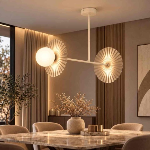 Lampa sufitowa Bloom 2xG9 Beż-Taupe