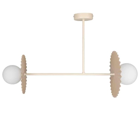 Lampa sufitowa Bloom 2xG9 Beż-Taupe