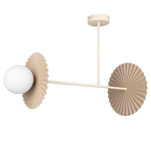 Lampa sufitowa Bloom 2xG9 Beż-Taupe