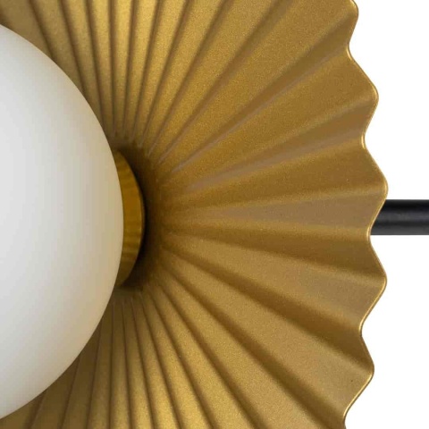 Lampa sufitowa Bloom 2xG9 Czarno-złoty