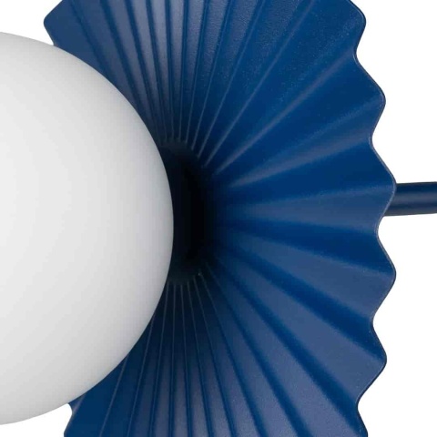 Lampa sufitowa Bloom 2xG9 Granat-żółty