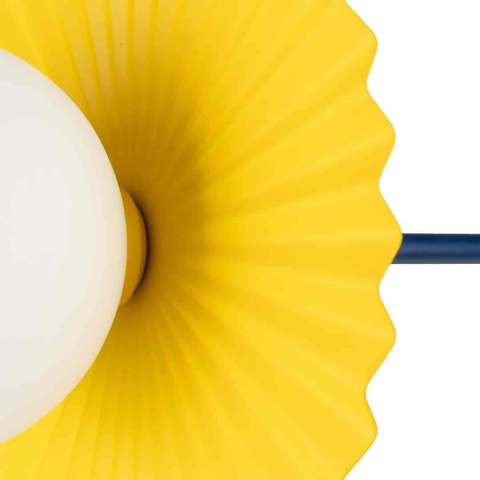 Lampa sufitowa Bloom 2xG9 Granat-żółty