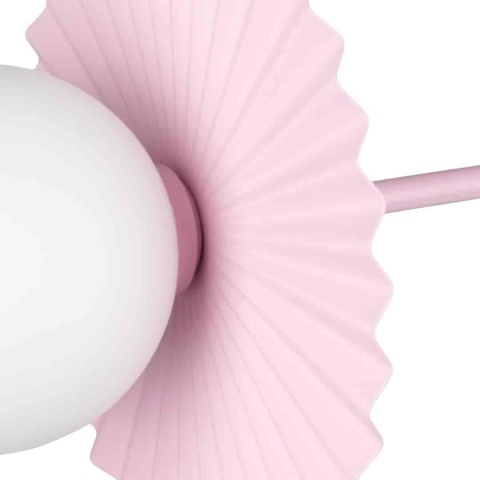 Lampa sufitowa Bloom 2xG9 Róż-burgund