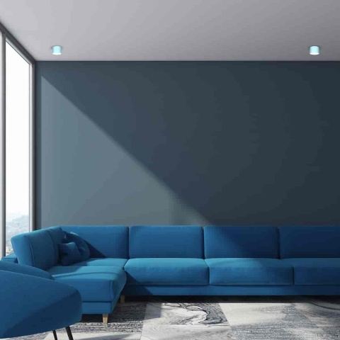 Lampa sufitowa DIXIE Blue 1xGX53