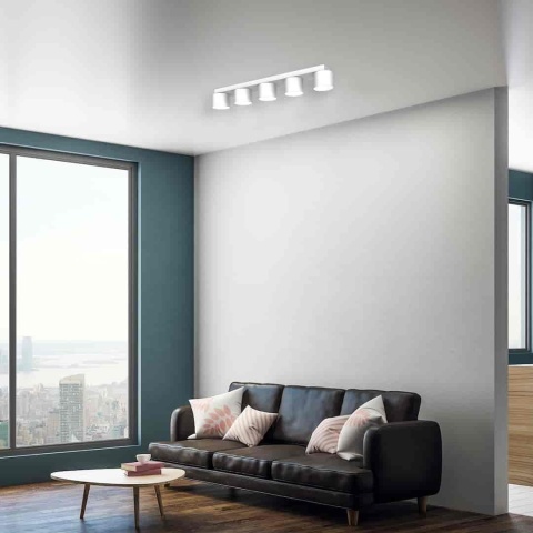 Lampa sufitowa Dixie 5xGX53 Biały