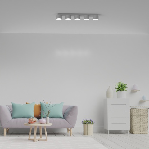 Lampa sufitowa Dixie 5xGX53 Biały