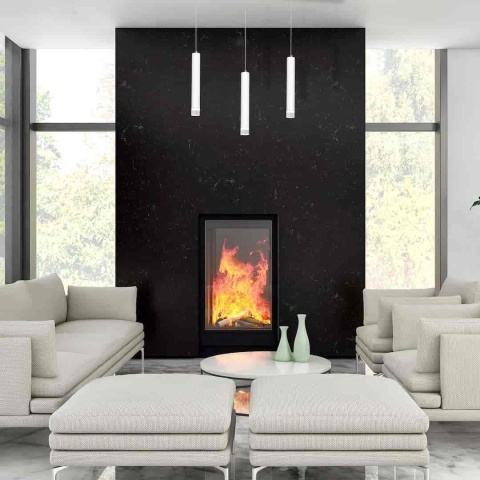 Lampa wisząca ALBA 3X5W - zwis 15W LED 4000K biała 45 cm Milagro