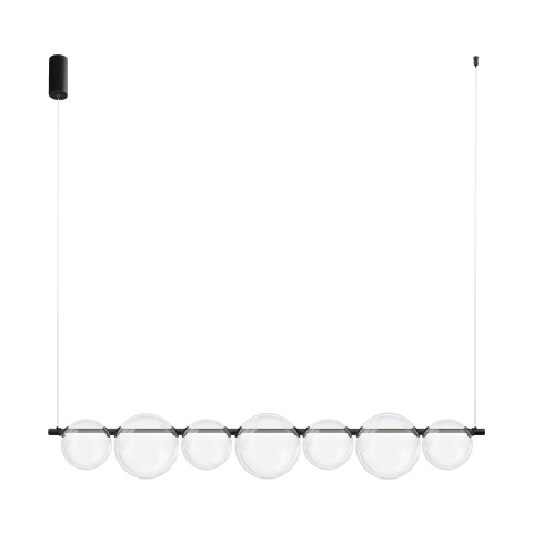 Czarna lampa wisząca ATOLA 19W 4000K – widok produktu