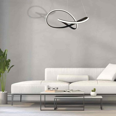 Lampa wisząca LED CAPPIO 36W 4000K czarny – ML6771