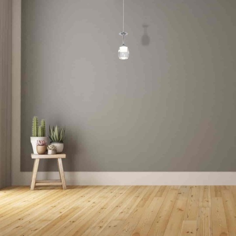 Lampa wisząca COPPA 1x5W - zwis 5W LED 4000K chromowana 10 cm Milagro