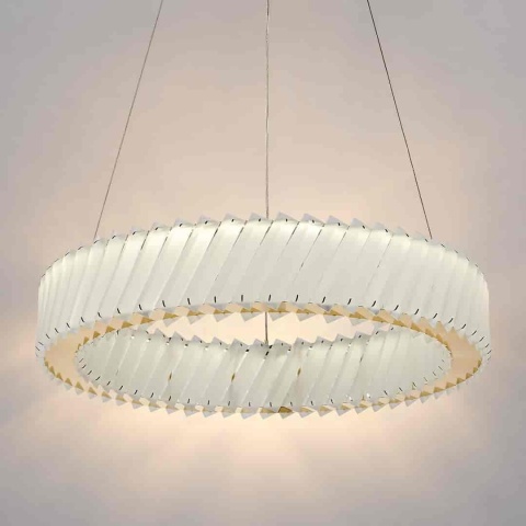 Lampa wisząca LED DELUXE 24W 4000K złoty 50cm – ML2779