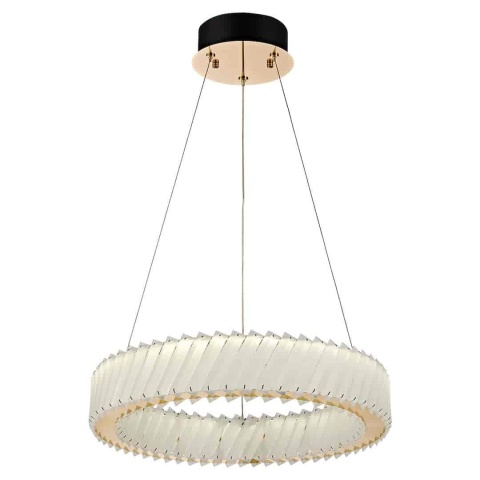 Lampa wisząca LED DELUXE 24W 4000K złoty 50cm – ML2779