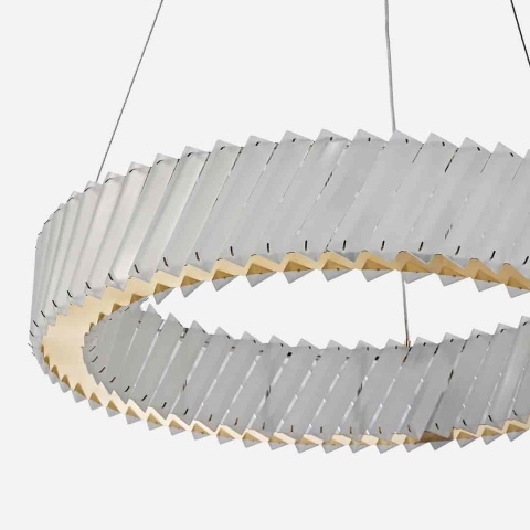 Lampa wisząca LED DELUXE 24W 4000K złoty 50cm – ML2779