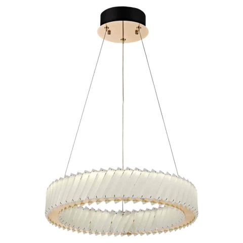 Lampa wisząca LED DELUXE 24W 4000K złoty 50cm – ML2779