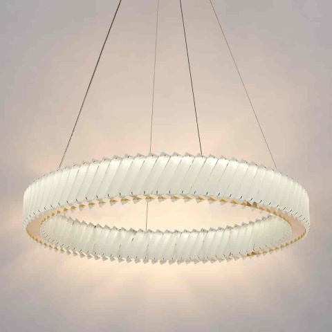 Lampa wisząca LED DELUXE 35W 4000K złoty 70cm – ML2780