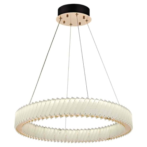 Lampa wisząca LED DELUXE 35W 4000K złoty 70cm – ML2780