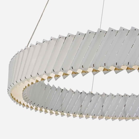 Lampa wisząca LED DELUXE 35W 4000K złoty 70cm – ML2780