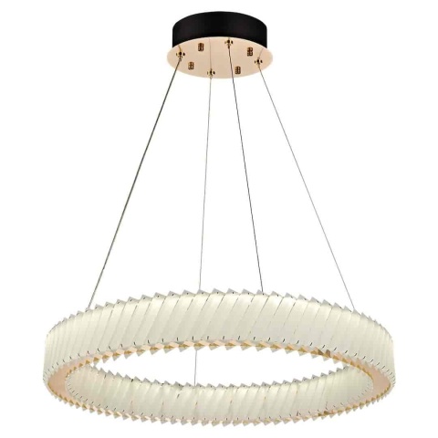 Lampa wisząca LED DELUXE 35W 4000K złoty 70cm – ML2780