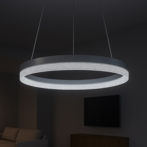 Lampa wisząca LED GALA 25W 4000K inox – ML2242