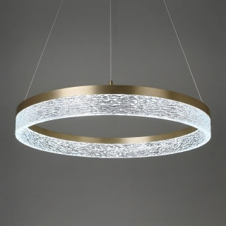Lampa wisząca GALA - zwis 25W LED 4000K złota 50 cm Milagro