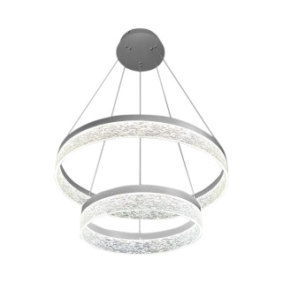 Lampa wisząca GALA - zwis 54W LED 4000K inox 60 cm Milagro