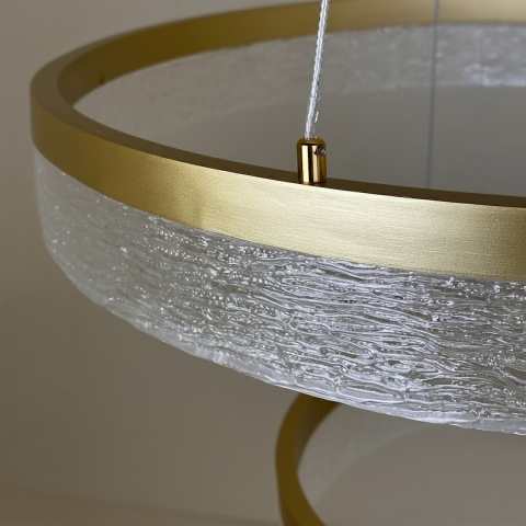 Lampa wisząca LED GALA 54W 4000K złoty – ML2241